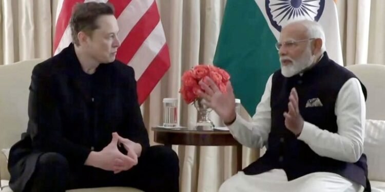 PM Modi speaks to Elon Musk; collaboration in technology, innovation discussed