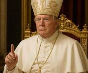 Donald Trump sparks backlash after posting AI image of himself as Pope