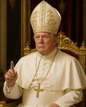 Donald Trump sparks backlash after posting AI image of himself as Pope