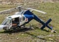 Helicopter crash-lands in Kedarnath, all aboard safe