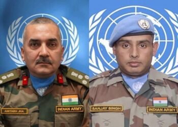 2 Indian peacekeepers honoured posthumously for sacrifice in line of duty