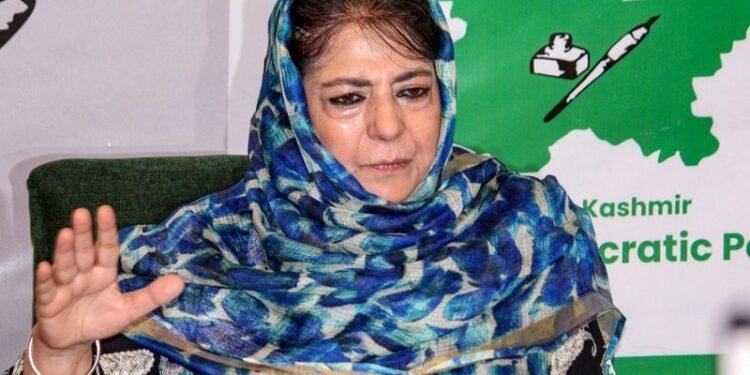 Mehbooba Mufti slams revival call for Tulbul Project amid India-Pakistan tensions