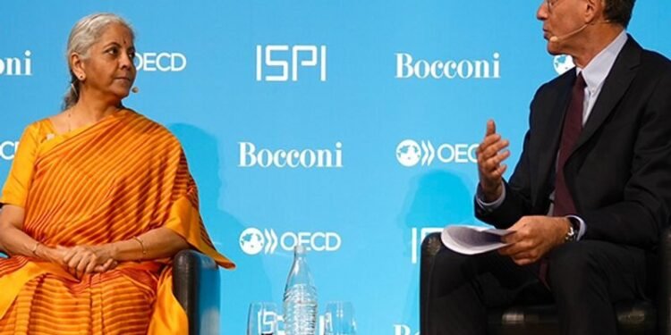 World should have a universal regulatory framework for developing techs like AI: FM Sitharaman