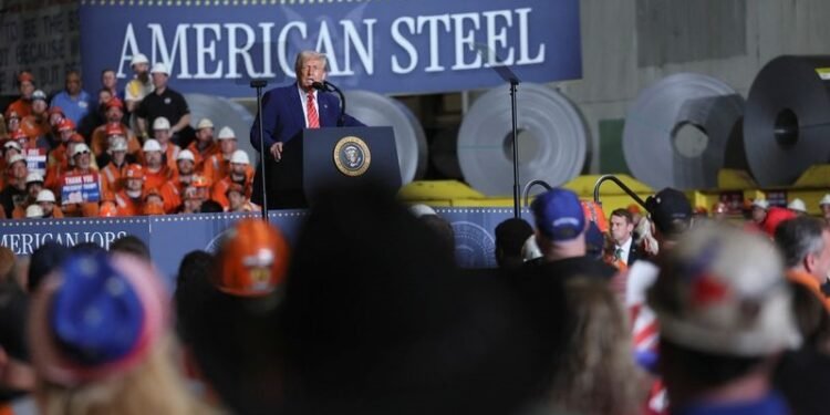 US to double tariffs on steel, aluminium imports to 50%