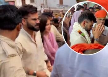 Virat Kohli, Anushka Sharma visit Ram Temple in Ayodhya