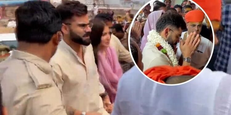 Virat Kohli, Anushka Sharma visit Ram Temple in Ayodhya