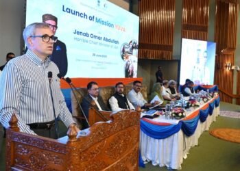 CM Omar Abdullah Launches ‘Mission YUVA’ to Empower Youth at SKICC