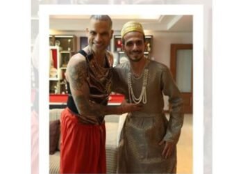 Dhawan and Chahal dressed as kings? Insta story sparks speculation