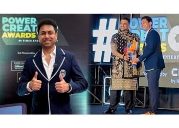 Digital English Coach Awal Madaan Wins National Recognition at Power Creator Awards 2025