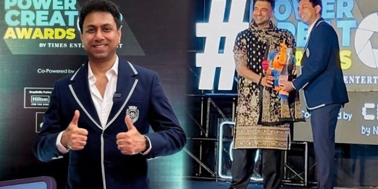 Digital English Coach Awal Madaan Wins National Recognition at Power Creator Awards 2025