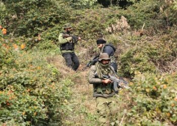 Search operation to track 3 JeM terrorists on in Basantgarh