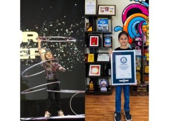 7-Year-Old Sinaya Biyani Breaks Guinness World Record with 101 Hula Hoop Rotations in 30 Seconds!