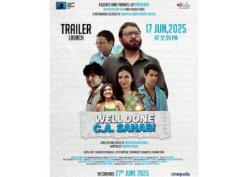 First film on CA Students in 100 years of Indian cinema, Well Done CA Sahab to Release Nationwide on June 27