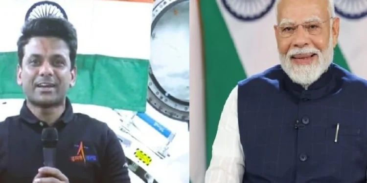 PM Modi Hails Shukla’s Mission as Dawn of a New Era in Indian Space History
