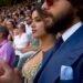 Janhvi Kapoor Turns Heads at Wimbledon Semifinal in Custom Dress, Spotted with Rumoured Beau