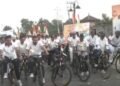 BSF, CRPF Organise Cycle Rallies in Srinagar to Promote Fitness and Patriotism