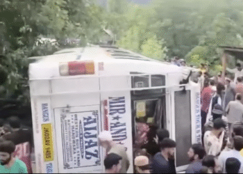School Teacher Killed, 10 Injured as Bus Skids Off Road in Kupwara