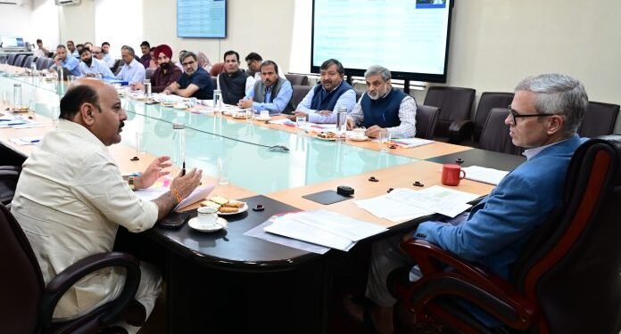 CM Omar Abdullah Chairs 22nd Meeting of Construction Workers Welfare Board
