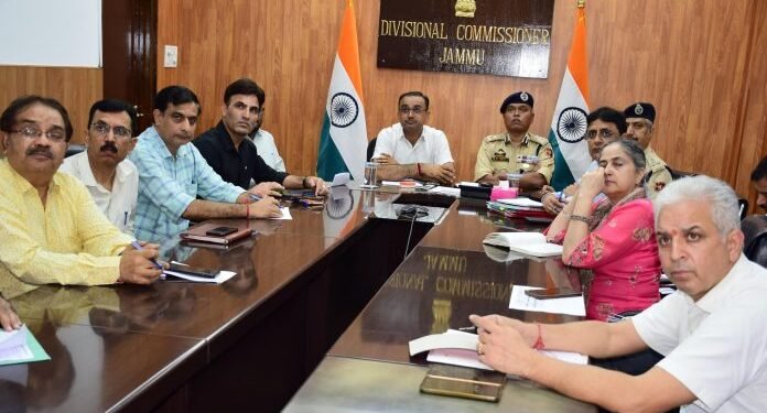 Div Com, IGP Review Arrangements for Smooth Conduct of Machail Mata Yatra 2025