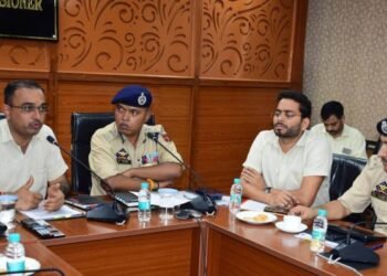 Div Com, IGP Review Shri Budha Amarnathji Yatra Arrangements