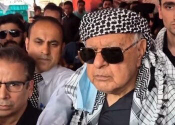 Farooq Abdullah Calls for Muslim Unity Against Evil at Muharram Procession
