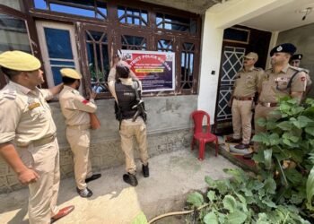 Kulgam Police Attach Property Worth ₹65 Lakh of Drug Peddler Under NDPS Act