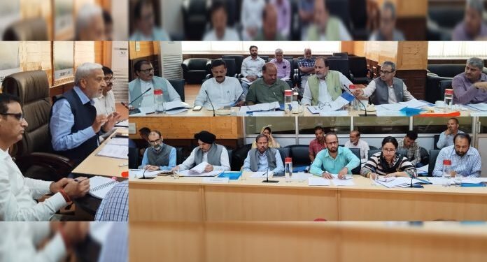 PAC Reviews Audit Observations of Mining & I&C Departments in Srinagar Meet