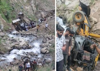 Three Killed in Tragic Road Accident in Kishtwar’s Dachan Area
