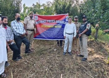 Property of Designated Terrorist Attached in Baramulla Under UAPA