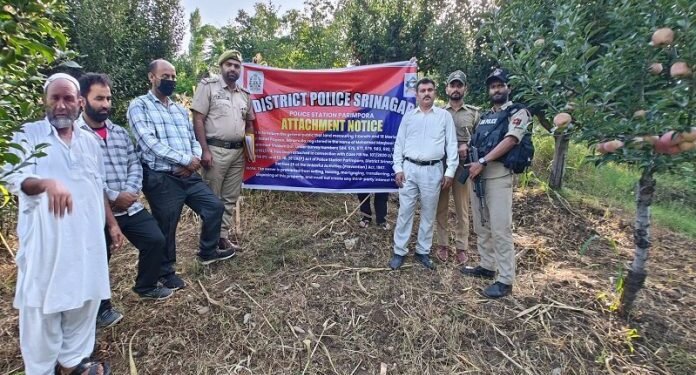 Property of Designated Terrorist Attached in Baramulla Under UAPA