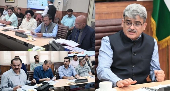 CS Atal Dulloo Pushes for Online Systems to Streamline Recruitment Rules and DPCs in J&K