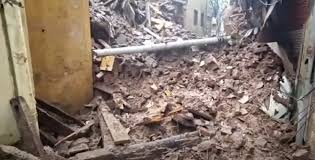Three Persons Rescued After House Collapse in Jammu’s Pacca Danga; Another Building Falls in Old City