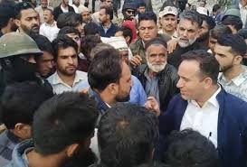 LoP Sunil Sharma Assesses Flood Damage, Relief Measures in Margi Village, Warwan