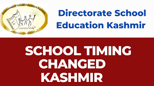 School Timings Revised Across Kashmir Division From November 1