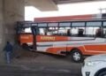 13 Injured After Bus Crashes Into Flyover Pillar on Jammu-Pathankot Highway; Overspeeding Suspected
