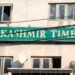 Kashmir Times office in Jammu