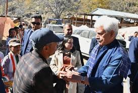 LG Sinha Lays Foundation For ‘Smart Houses’ For Cloudburst Victims In Kishtwar 🏠🌧️
