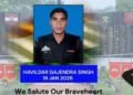 Army Officers Pay Last Tributes to Havildar Martyred in Kishtwar Counter-Terror Operation