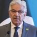 Pakistan's Defence Minister Khawaja Mohammad Asif