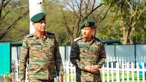 GOC Rising Star Corps Reviews Operational Preparedness in Mamun Sector