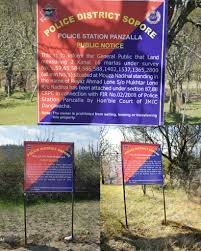 Crackdown in Sopore: J&K Police Attach Properties of Three Proclaimed Offenders