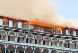 Fire Breaks Out at Jamia Ashraf-ul-Uloom in Srinagar; 3 Injured, Blaze Controlled