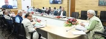 LG Manoj Sinha Chairs Cluster University Srinagar Council Meet, Pushes Reforms