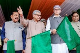 Vande Bharat Flagged Off; Rail Link to Uri, Poonch & Rajouri Promised