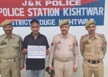 Absconder Arrested After 5 Years in Minor Rape Case in Kishtwar