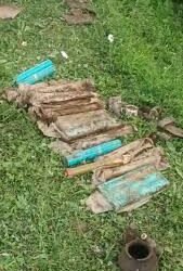 Massive Ammunition Cache Recovered From Hideout In Baramulla Orchards