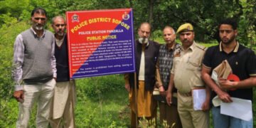 Sopore Police Attach Property Of Hizbul Mujahideen Linked Proclaimed Offender In Baramulla