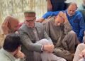 CM Omar Abdullah Visits Er Rashid’s Residence In Langate, Condoles Demise Of His Father