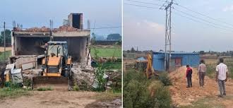 JDA Cracks Down: 15+ Illegal Structures Demolished Along Jammu Ring Road Corridor