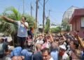 NFSA Row Sparks Tension: Kashmiri Pandits Protest in Jammu, Brief Scuffle with Police